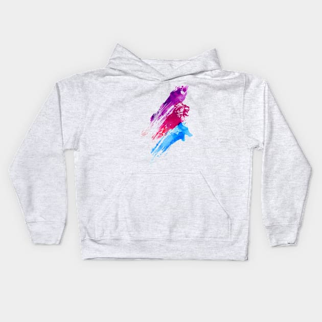 Wildcolours Final Kids Hoodie by astronaut